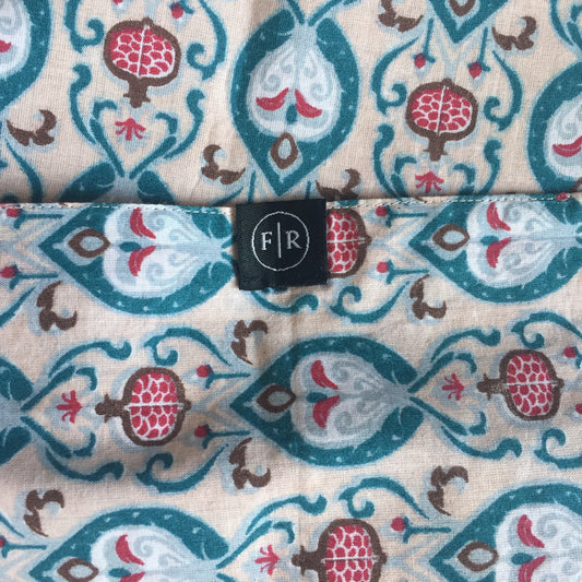 Furoshiki Teal Furoshiki Bamboo Bag