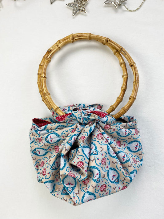 Furoshiki Accessories Bamboo Rings - One Pair