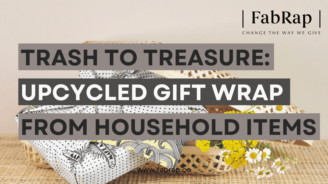 Transforming Trash to Treasure: Upcycled Gift Wrap from Household Items