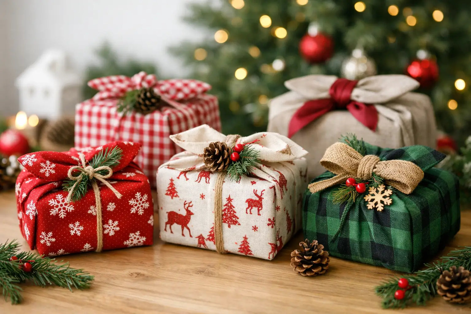 Best Christmas Fabric Wraps to Choose