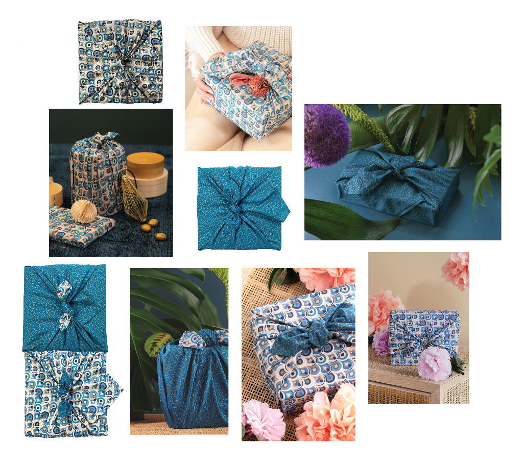 9 Piece Bundle Style - Art Deco & Ocean (Teal Blue)