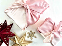 Furoshiki - Strawberry Shortcake - SILK FabRap Gift Wrapping