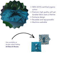Furoshiki Reusable Fabric Gift Wrap | Ocean FabRap®