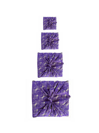 Plum Diamonds Furoshiki Geschenkstoff – Einseitig