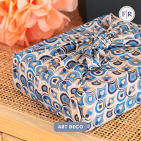 Furoshiki Reusable Fabric Gift Wrap | Art Deco | FabRap®