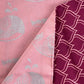 fabric gift wrapping by fabrap blush whales and maroon arches furoshiki