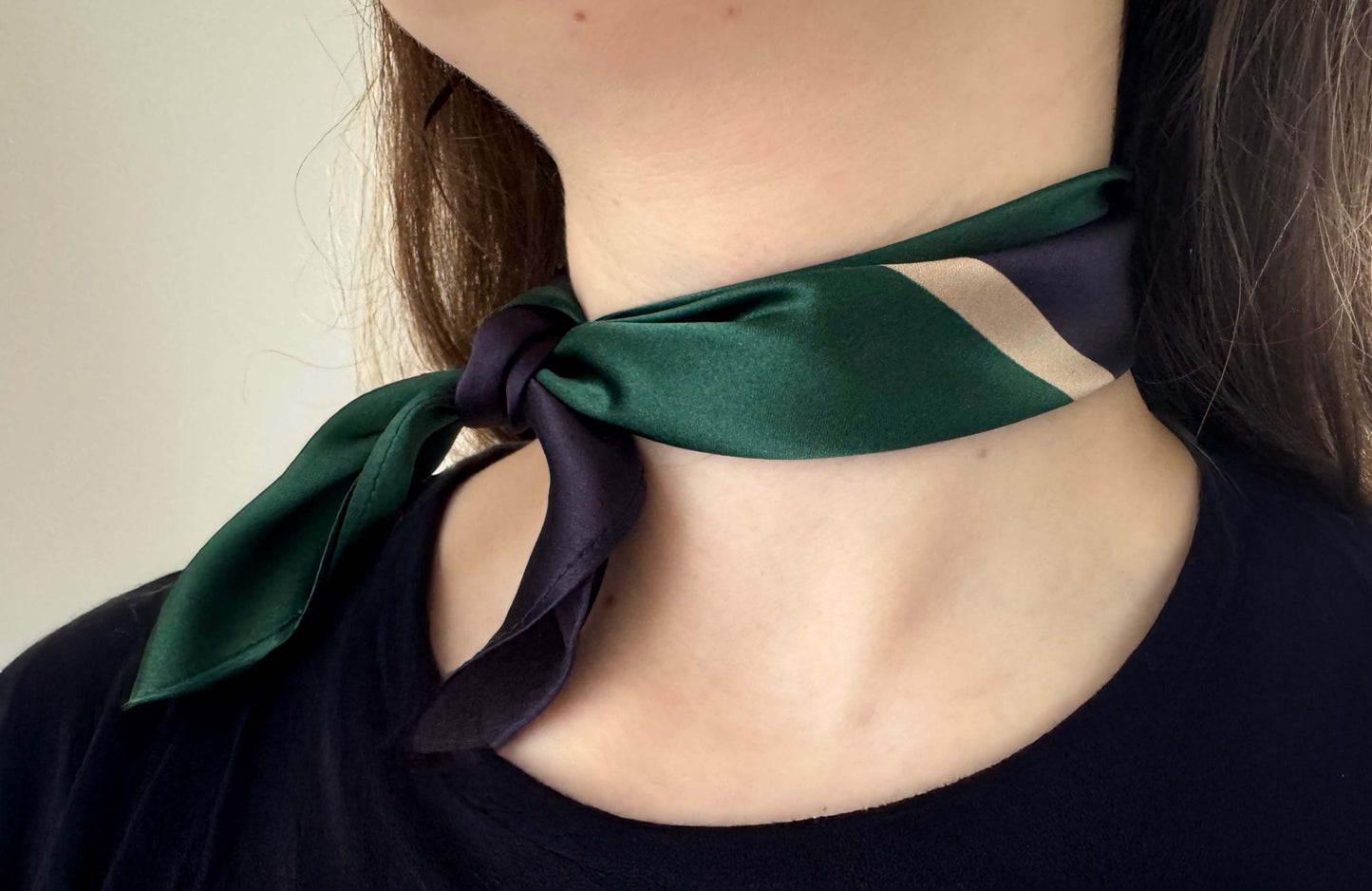 Furoshiki – Smaragdgrün – Seiden-Geschenkverpackung von FabRap