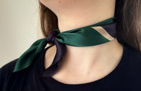 Furoshiki – Smaragdgrün – Seiden-Geschenkverpackung von FabRap