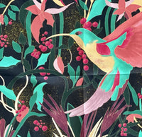 Furoshiki - Jewel Bloom - Seide - FabRap