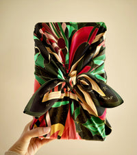 Furoshiki - Jewel Bloom - Seide - FabRap
