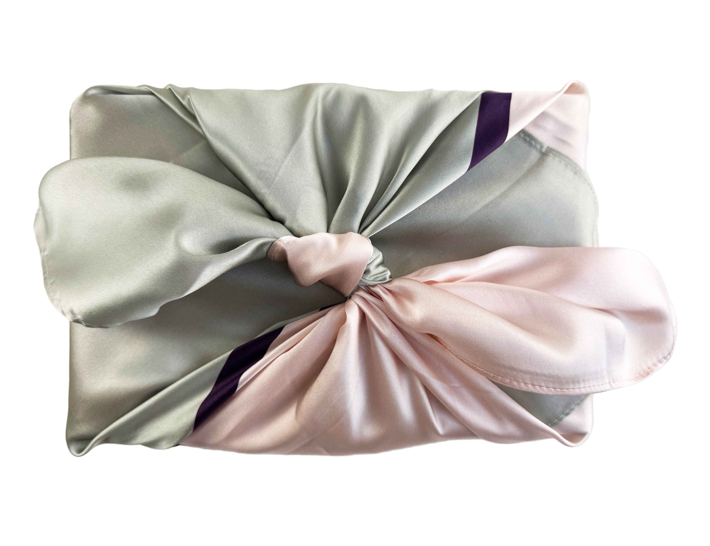 Furoshiki - Pistachio Crunch - SILK FabRap Gift Wrapping