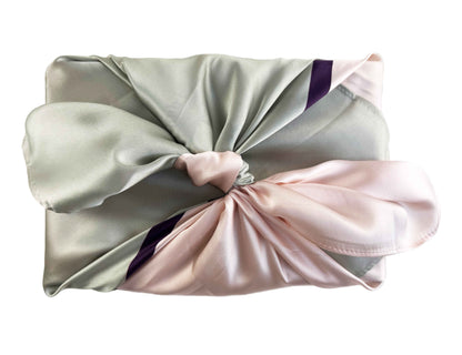 Furoshiki - Pistachio Crunch - SILK FabRap Gift Wrapping