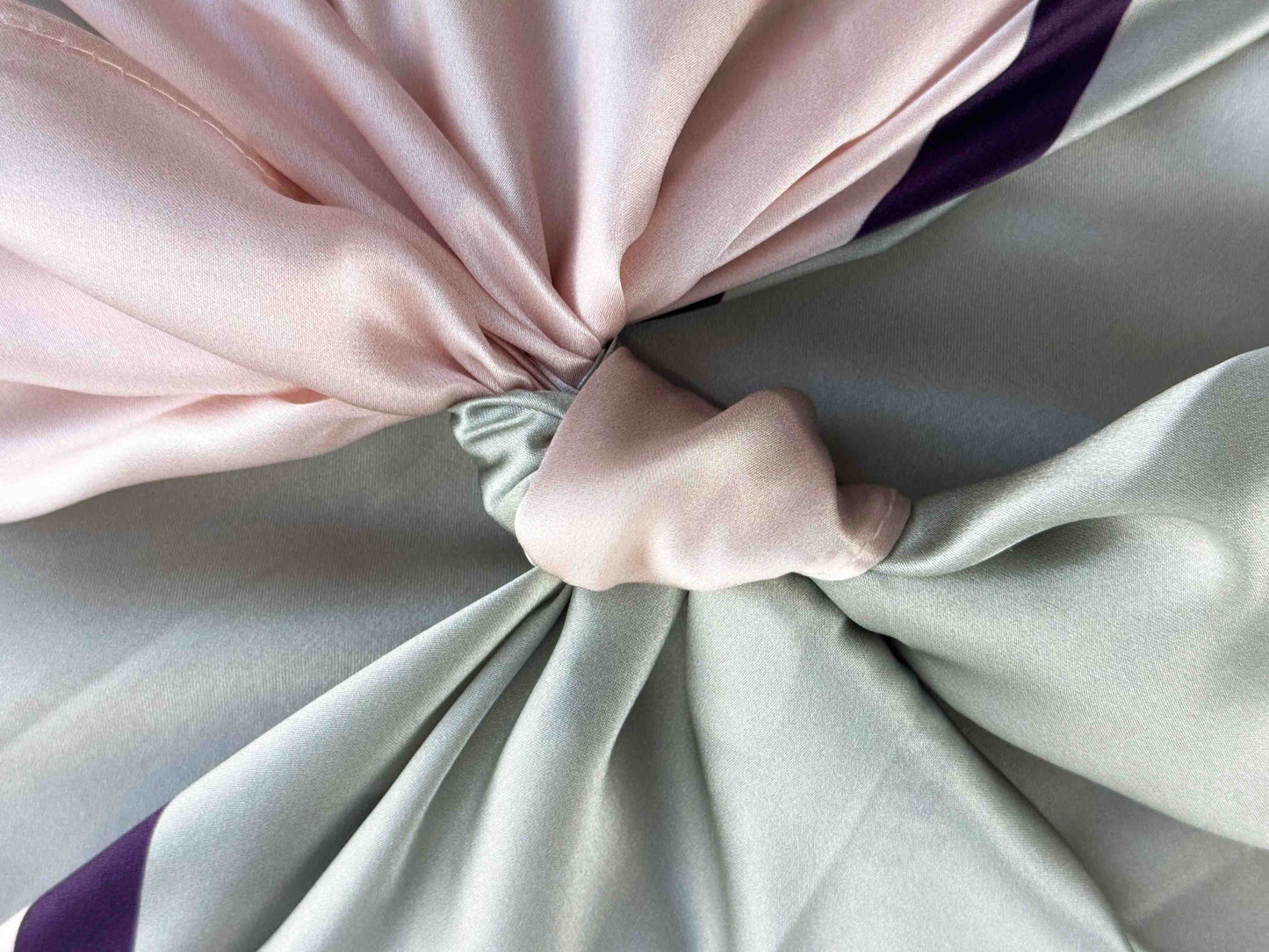 Furoshiki - Pistachio Crunch - SILK FabRap Gift Wrapping