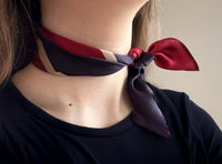 Furoshiki - Ruby Midnight - SILK FabRap Gift Wrapping