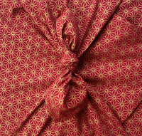 Furoshiki Reusable Fabric Gift Wrap | Essential 6 Piece Christmas Set - Small