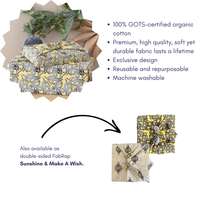 Furoshiki Reusable Fabric Gift Wrap | Sunshine Nouveau FabRap®