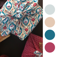 Furoshiki Reusable Fabric Gift Wrap | Teal FabRap®