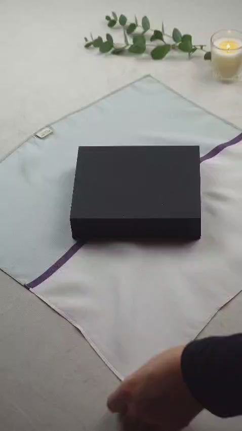 Furoshiki - Pistachio Crunch - SILK FabRap Gift Wrapping