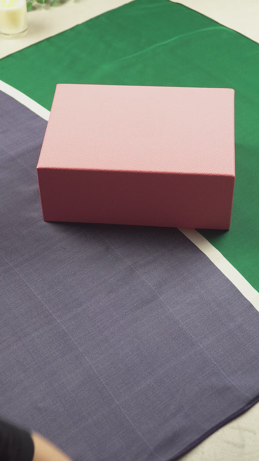 Furoshiki - Emerald Midnight - SILK FabRap Gift Wrapping