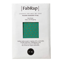 Furoshiki Gift Wrap Jade FabRap™ - Fabric Gift Wrap