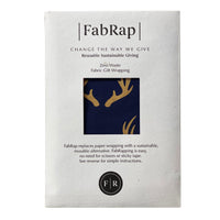 Midnight Reindeers Furoshiki Geschenkstoff – Einseitig 