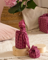 Furoshiki Fabric Gift Wrap Spring Starter Gift Set - 5 Pieces