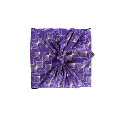 Plum Diamonds FabRap™ - Fabric Gift Wrap