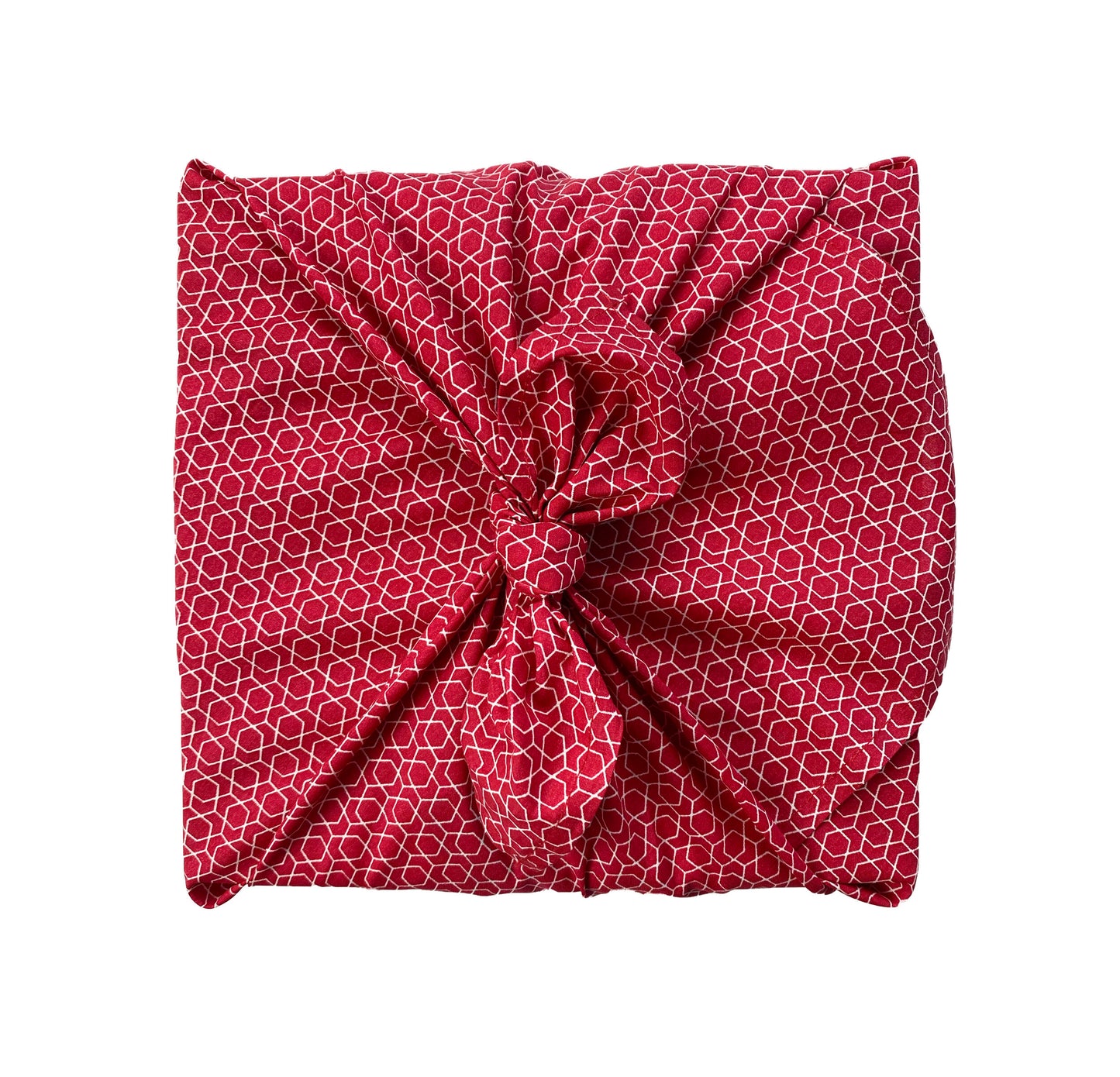Fabric Gift Wrap Furoshiki Cloth - 10 Piece Gift Pack Multi-style Single Sided