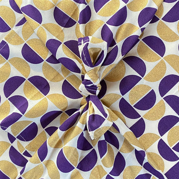 Furoshiki Gift Wrap Gold Moons Fabric Gift Wrap