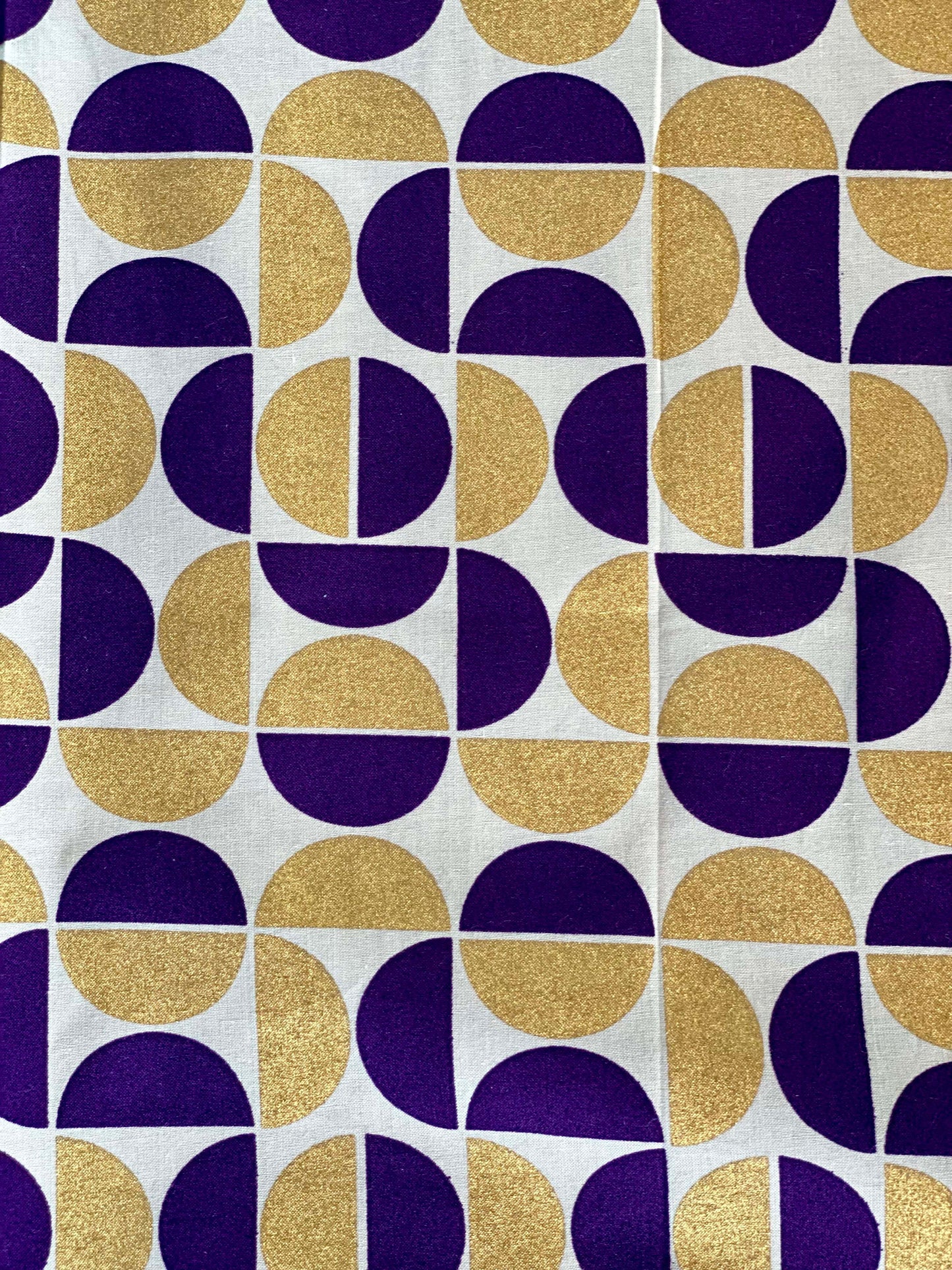 Gold Moons Fabric Gift Wrap Furoshiki Cloth - Single Sided
