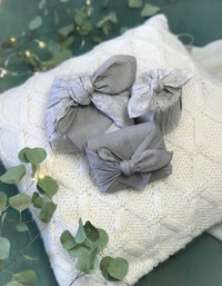 Dove and Lily Fabric Gift Wrap Furoshiki Cloth - Double Sided (Reversible)