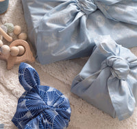 Furoshiki Gift Wrap Sky Elephants Fabric Gift Wrap