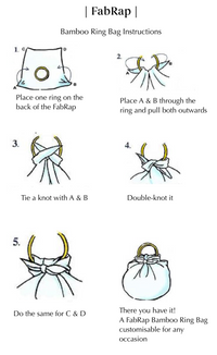 Ein Paar Bambusringe