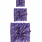 Plum Diamonds Fabric Gift Wrap Furoshiki Cloth - Single Sided