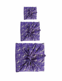 Plum Diamonds Furoshiki Geschenkstoff – Einseitig