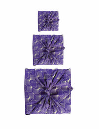 Plum Diamonds Furoshiki Geschenkstoff – Einseitig
