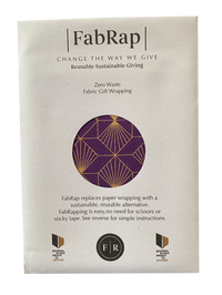 Plum Diamonds Furoshiki Geschenkstoff – Einseitig