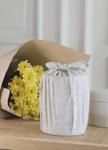 Lily Fabric Gift Wrap Furoshiki Cloth - Single Sided